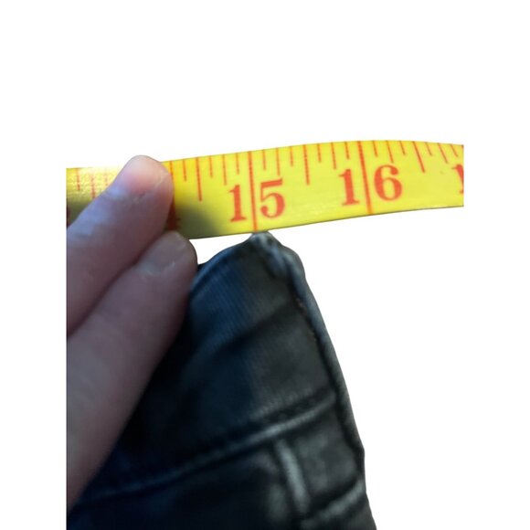 Free‎ People Women's Great Heights Raw Fringe Hem Distressed Denim Jeans size 31 - Picture 5 of 8